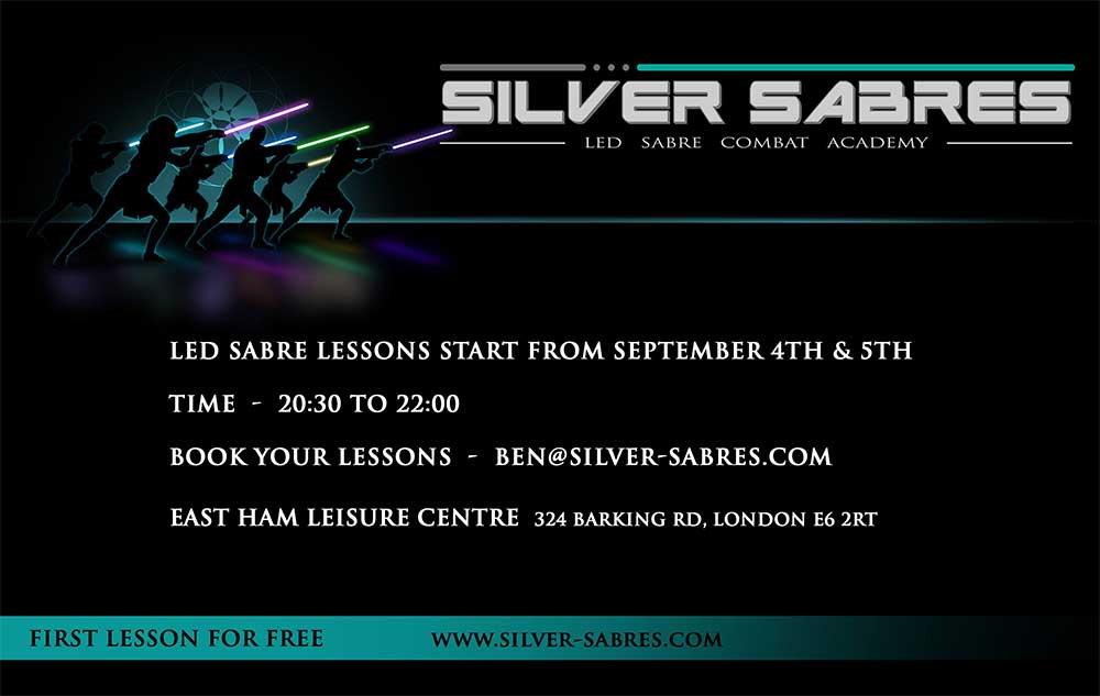 lightsaber classes at Silver Sabers